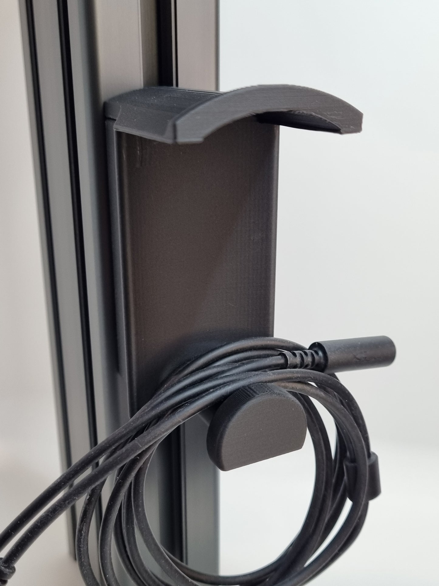 Sim Racing Rig Universal Headphone/VR Headset Holder - Black