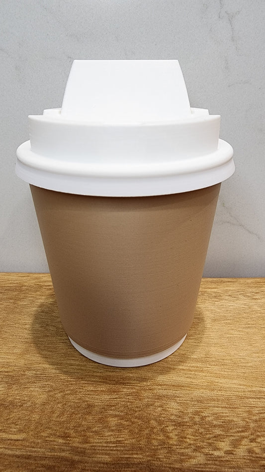 Coffee Cup Business Card Holder