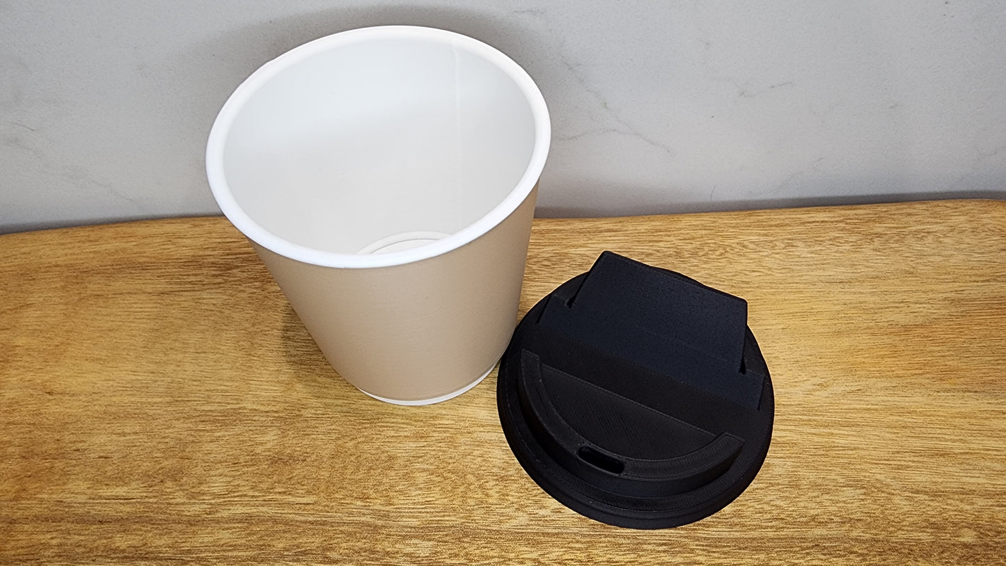Coffee Cup Business Card Holder