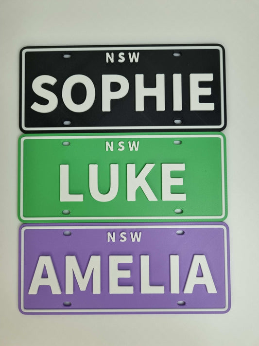 Customised Name Plates