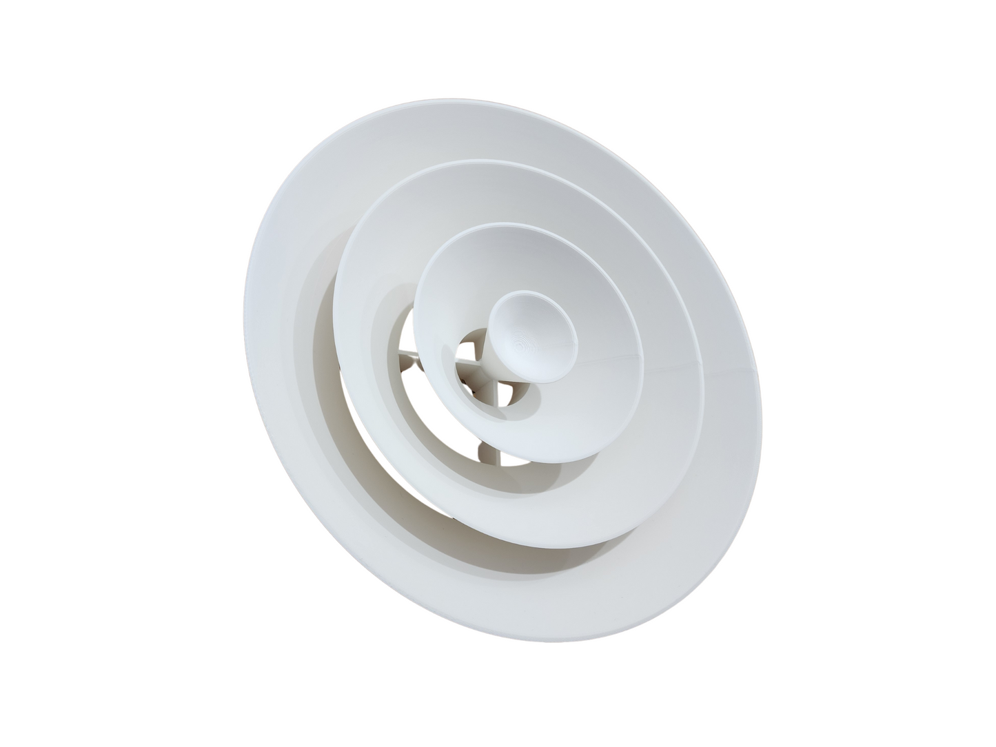 Down Jet Air Diffuser Insert - 250mm Round Duct Upgrade | Australian Made HVAC Accessory