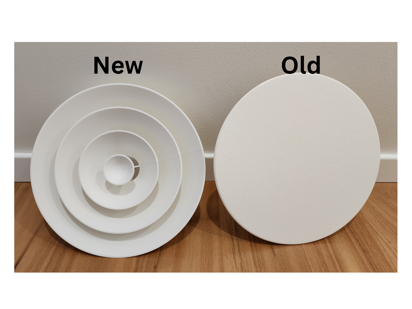 Down Jet Air Diffuser Insert - 250mm Round Duct Upgrade | Australian Made HVAC Accessory